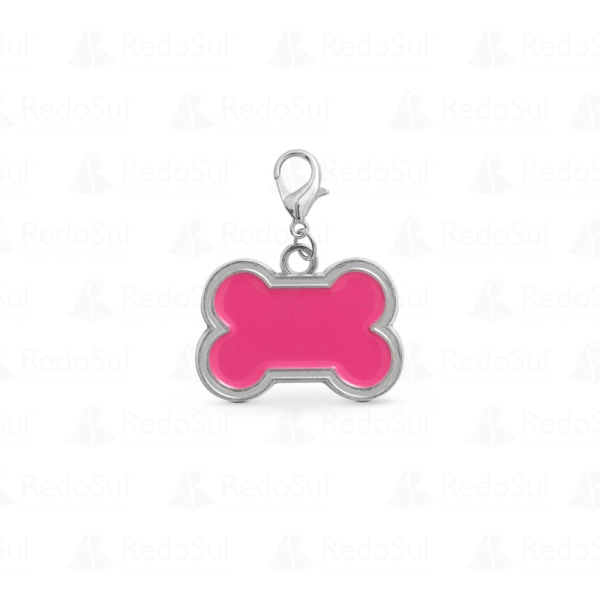 Chaveiro personalizado em formato de osso